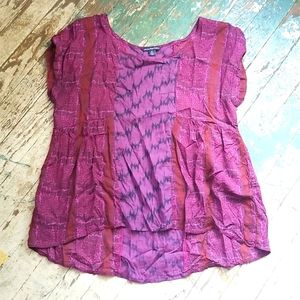American Eagle purple top size S